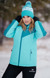 Утеплённый прогулочный костюм Nordski Premium Sport Winter Aquamarine/Blue/Black женский