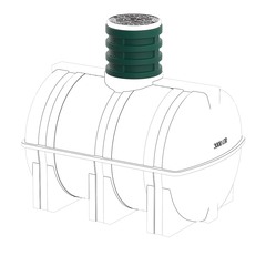 Удлиняющая горловина D 580 для подземных емкостей серии D Полимер-Групп D(800x800x560см;10,2кг;черный) - арт.559129