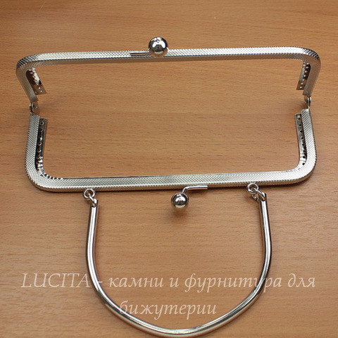 Фермуар 18,2х6 см (цвет - платина)