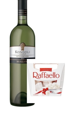 Set of Wine and Sweets