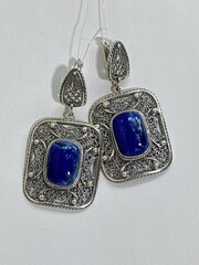 Филигрань (серьги из серебра)