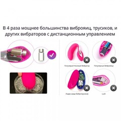 Виброяйцо с приложением для пар Lovense 