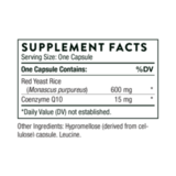 Красный рис и коэнзим Q10, Red Yeast Rice + CoQ10 (Choleast), Thorne Research, 120 капсул 5