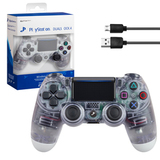 Джойстик беспроводной Dualshock 4 для PlayStation4 (Белый кристалл)