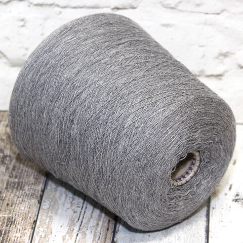 Кашемир 2/28 CARIAGGI / CASHMERE 100 серый меланж