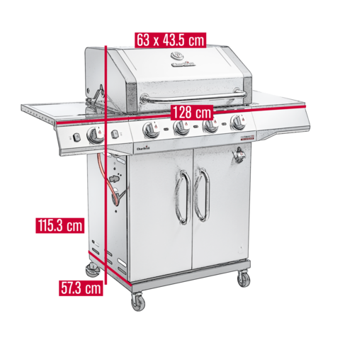 Char Broil Professional Pro 4S