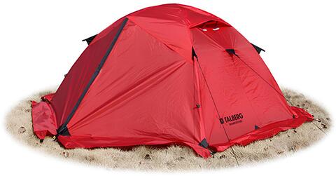 Картинка палатка туристическая Talberg Boyard Pro 2 red - 1