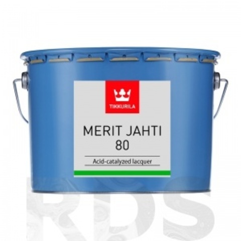 Tikkuria Merit Jahti 80/Тиккурила Мерит Яхти 80 однокомпонентный глянцевый уретано-алкидный лак для внутренних и наружных работ