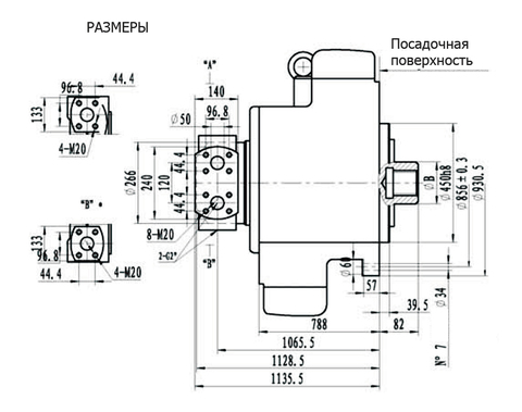 Гидромотор IPM12-18000