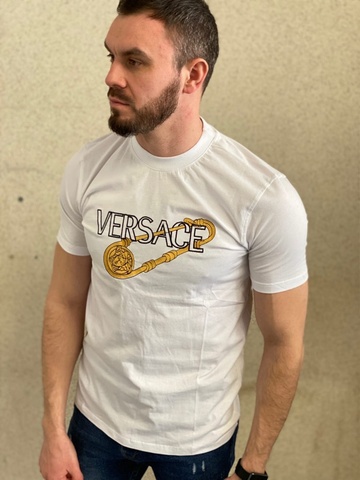 Футболка Versace 483990white