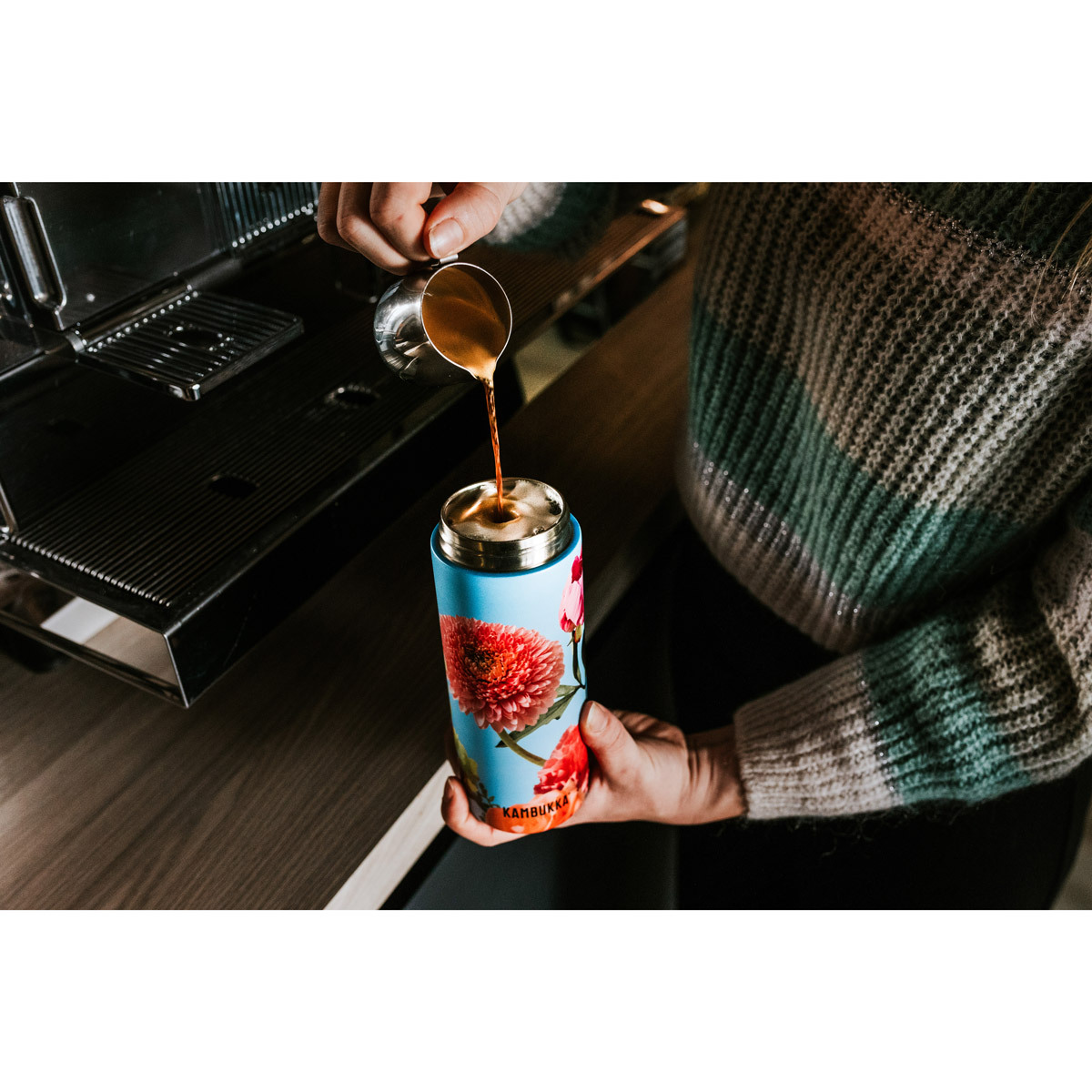 Термокружка Kambukka Etna (500 мл), Утренние цветы, арт. 11-01044 - фото 5