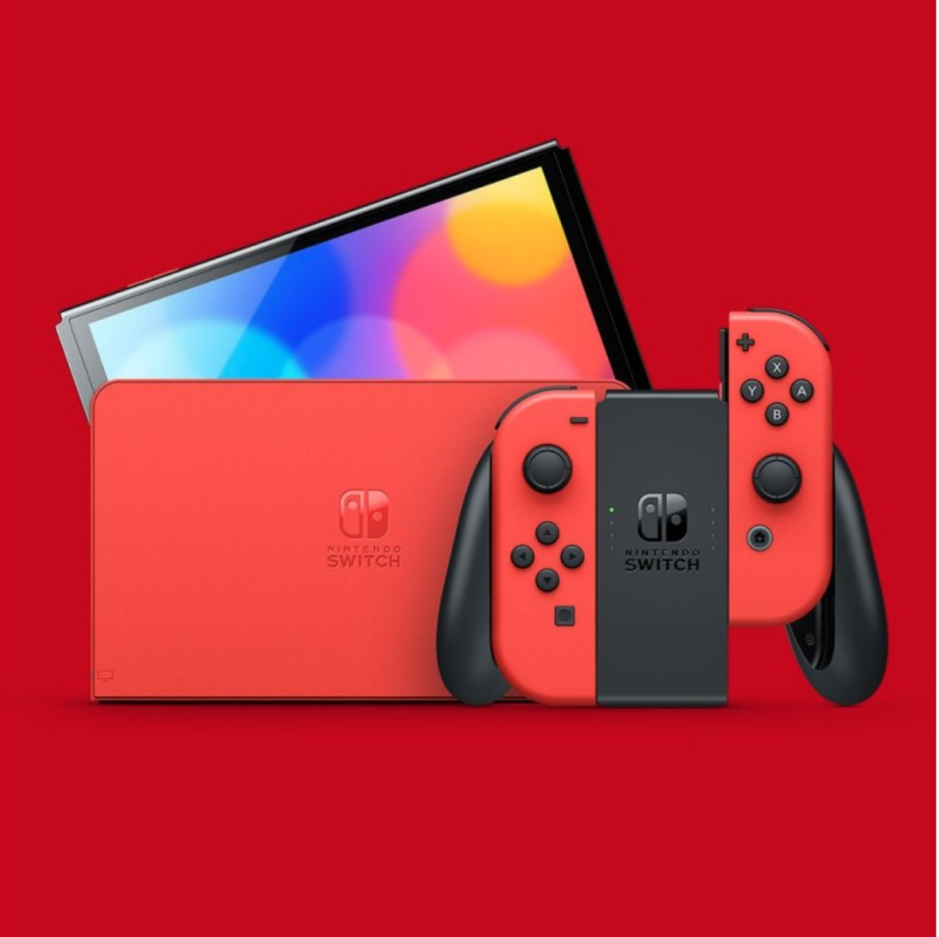 Nintendo Switch OLED 64 ГБ, Mario Red Edition - купить по выгодной цене |  Technodeus