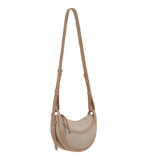 Сумка Polene Numero Dix EDITION DUO TAUPE CANVAS