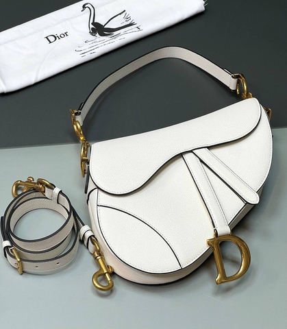Сумка Dior Saddle белый