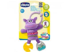 Игрушка пласт., муз. "Веселый бегемотик" с вибро (стандарт)