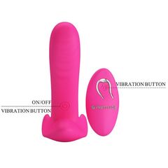 Розовый мультифункциональный вибратор Remote Control Massager - 