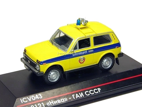 VAZ-2121 Lada Niva GAI USSR Police 1:43 ICV043