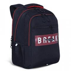 Çanta \ Bag \ RU-132-2 Рюкзак (/2 черный - красный)