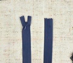 Молния спираль потайная Т3, 20 см, сине-сиреневый