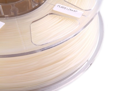 Катушка PLA-пластика ESUN 1.75 мм 1кг., натурально-белая