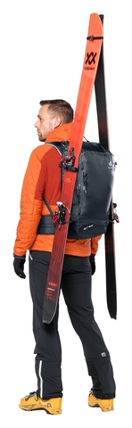 Картинка рюкзак для сноуборда Deuter freerider 30 black - 6