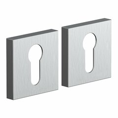 Накладки под цилиндр Bravo A/Z-9CL BС БрашХром