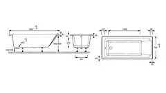 Акриловая ванна Jacob Delafon Sofa 170x75 E60515RU-01