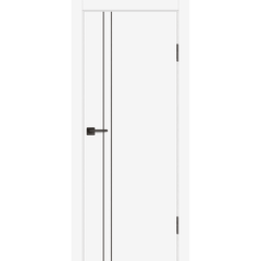 Купить Межкомнатная дверь экошпон Profilo Porte P-20 белая кромка ABS глухая