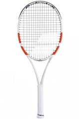 Теннисная ракетка Babolat Pure Strike Lite - white/red/black + струны + натяжка в подарок