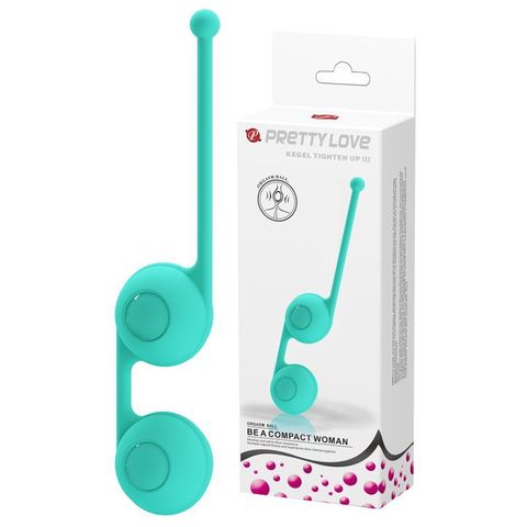 Мятные вагинальные шарики Kegel Tighten Up III - Baile Pretty Love BI-014493-1