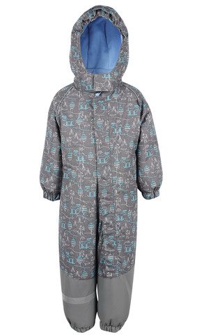 Зимний комбинезон Lappi Kids AAPA, принт "Наскальная живопись"