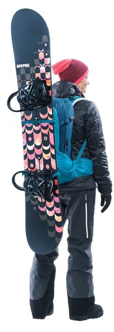Картинка рюкзак для сноуборда Deuter freerider 30 black - 10