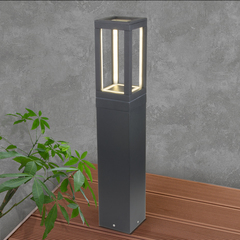 Ландшафтный светодиодный светильник 1529 TECHNO LED Frame серый