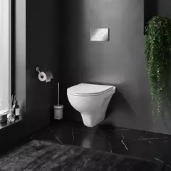 Инсталляция с клав ProC L глянц хром с подвес унит Gem FlashClean с сид м/лифт AM.PM - IS70151.901700