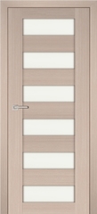 Дверь PS-35 / Цвет Капучино Мелинга / белый сатинат / Двери PROFILO PORTE