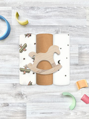 Сет из 3х пелёнок Mjölk Самолёты/Camel/Ночное небо