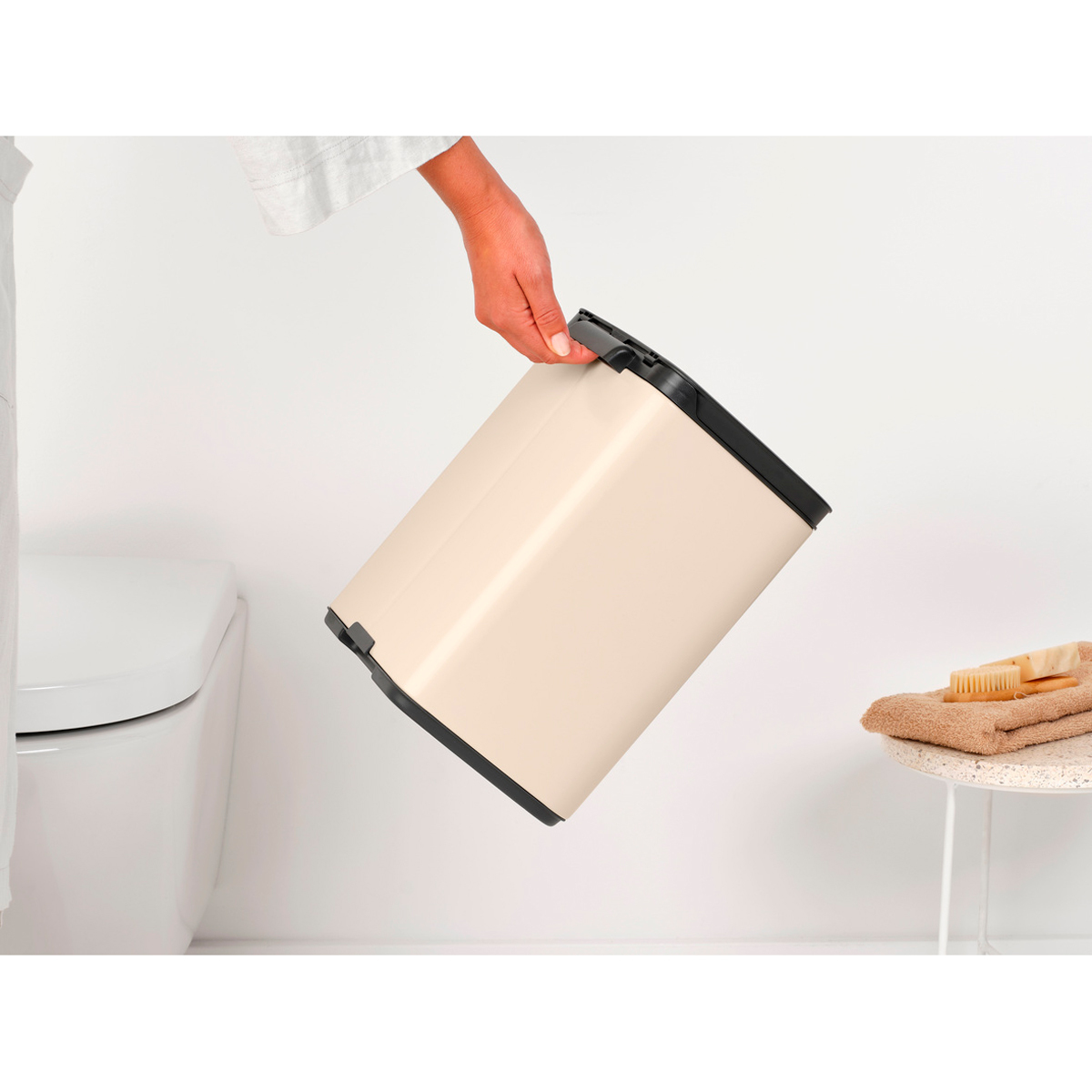 Мусорный бак Bo (7 л), Бежевый, арт. 234101 - фото 7