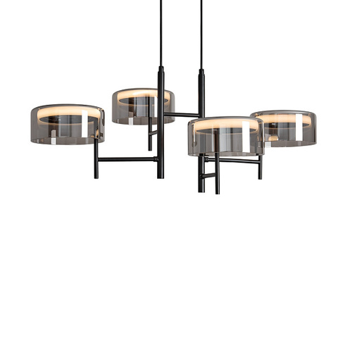 Подвесная светодиодная люстра Freya Tower FR5536PL-L14B