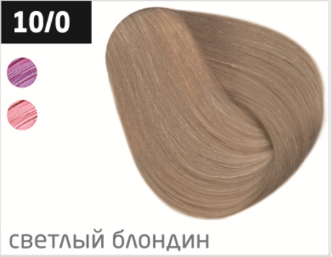 OLLIN silk touch 10/0 светлый блондин 60мл безаммиачный стойкий краситель для волос