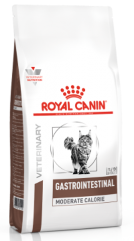 Royal Canin Gastro Intestinal Moderate Calorie GIM35 сухой корм для кошек при панкреатите 2кг