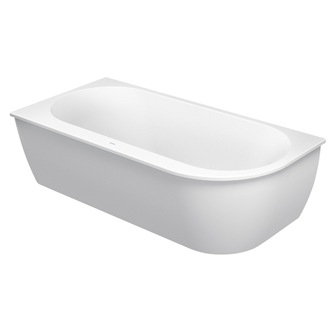 Duravit Darling New  Ванна 1900х900 мм, акриловая, угол слева, с панельюи ножками,с 2 наклонами для спины, цвет белый 700246000000000