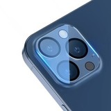 Защитное стекло 3D для камеры Baseus (SGAPIPH67P-AJT02) для iPhone 12 Pro Max (2 шт) (Прозрачное с черной рамкой)