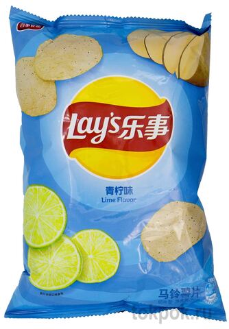 Чипсы Lay's со вкусом Лайма, 70 гр