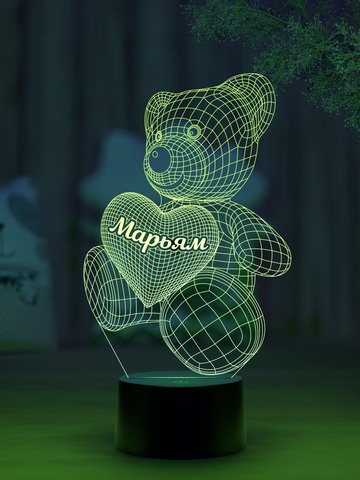 Мишка с именем Марьям