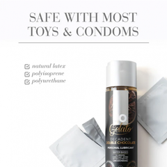 Вкусовой лубрикант Gelato Decadent Double Chocolate Изысканный двойной шоколад, 120 мл