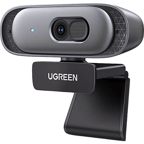 Веб-камера UGREEN CM778 (35626) USB HD Camera 2K@30FPS, серый