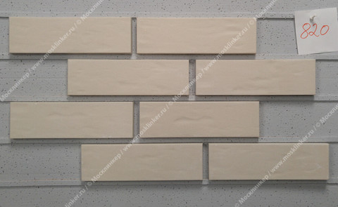 Roben - Oslo, perlweiss, NF14, 240x14x71, мерейная (genarbt) - Клинкерная плитка для фасада и внутренней отделки