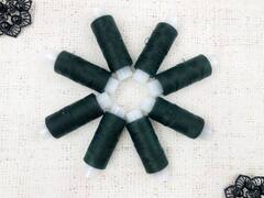 Нитки армированные 45ЛЛ 150 м, тёмно-зелёный