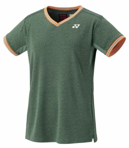 Женская теннисная футболка Yonex RG Crew Neck T-Shirt - olive