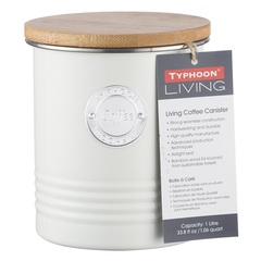 Емкость для хранения кофе living кремовая 1 л